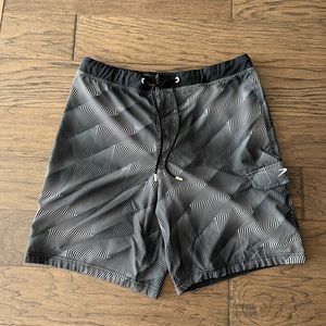 Speedo Geometric Men’s Swim Trunks. Size 36